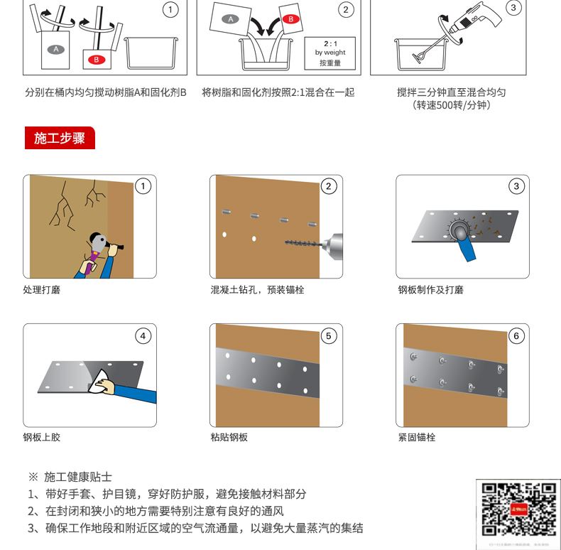 包钢宁蒗粘钢加固施工过程